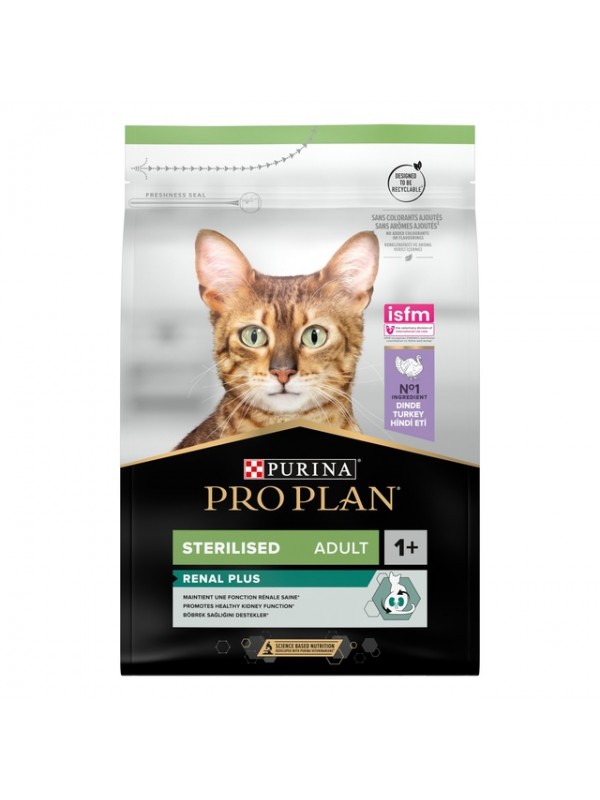 Pro plan kassi täissööt steril. renal kalkun 3kg