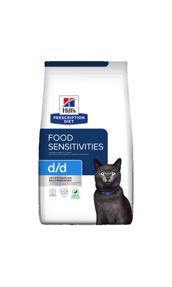 Hills pd kassi täissööt d/d part-hernes 1,5kg