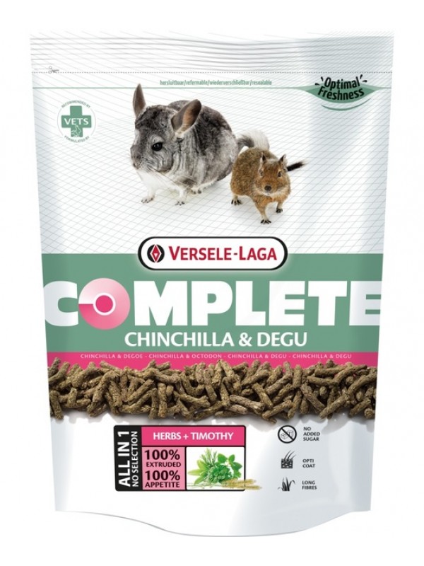 Versele-laga tsintsilja & deegu täissööt complete 500g