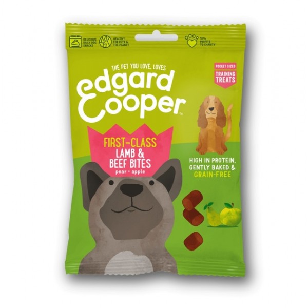 Edgard cooper koera maius bites lammas/veis 50g