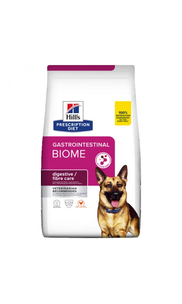 Hills pd koera täissööt i/d gi biome fibre 10kg