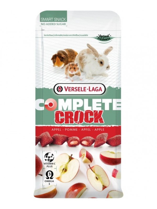 Versele-laga väikelooma maius crock complete õun 50g