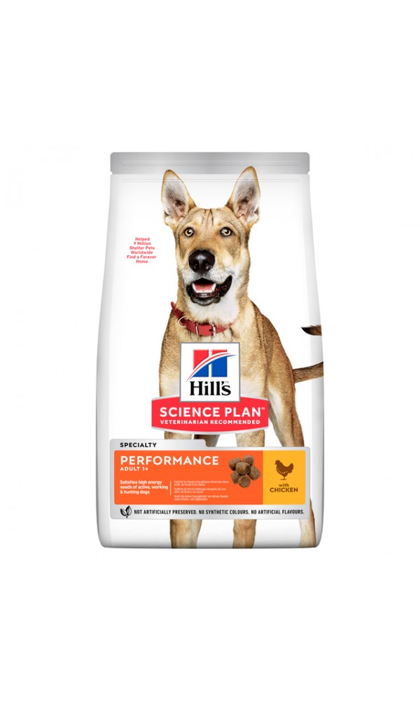 Hills koera täissööt performance 14kg