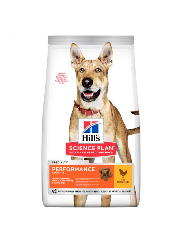 Hills koera täissööt performance 14kg