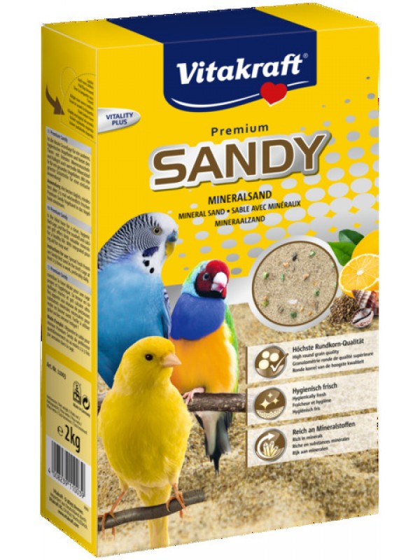 Vitakraft lindude liiv puuri vita sandy 2kg