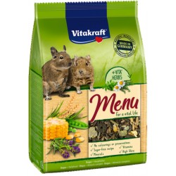 Vitakraft deegu täissööt menu vital 600g