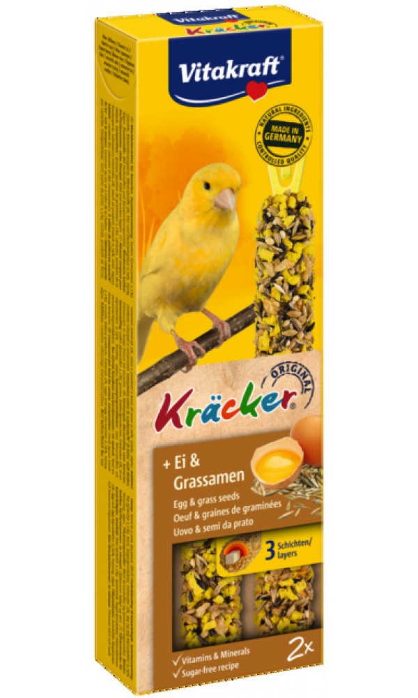 Vitakraft kanaarilindude maius kräcker muna&rohuseemned n2