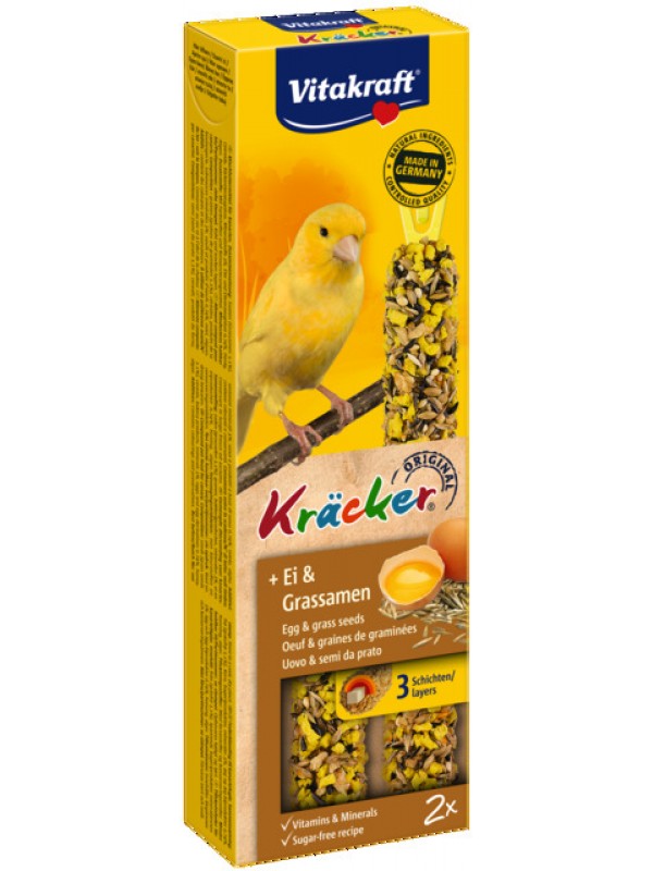 Vitakraft kanaarilindude maius kräcker muna&rohuseemned n2