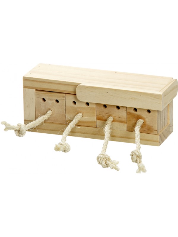 Flamingo väikelooma mänguasi rody brain train cabinet 4 plokki