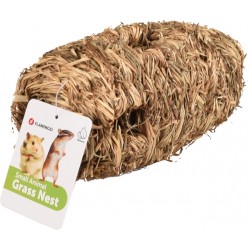 Flamingo väikelooma tunnel grass 21cm