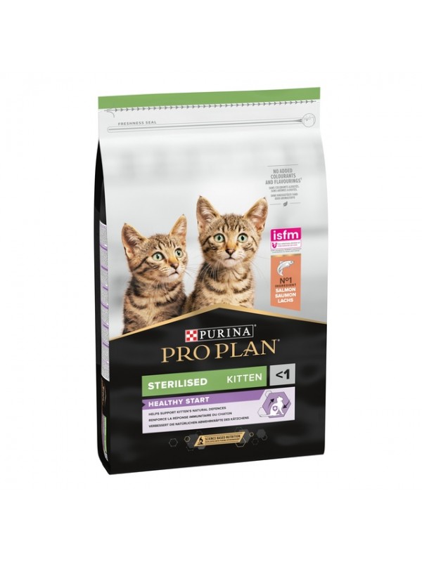 Pro plan kassipoja täissööt ster. healthy start lõhe 10kg