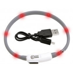 Flamingo kassi led kaelarihm visio usb 20-35cm must