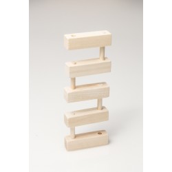 Millamore väikelooma puidust redel