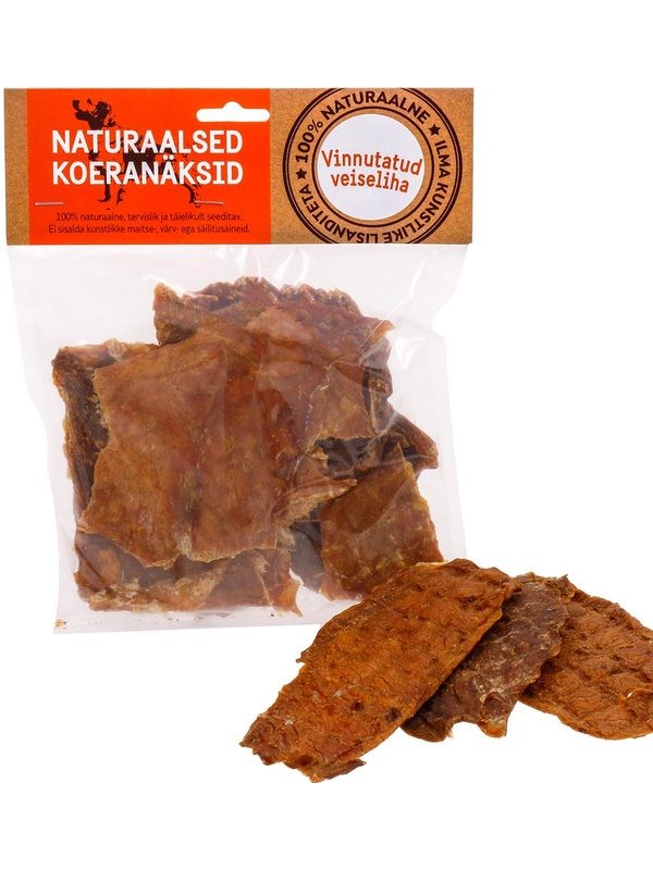 Naturaalne koera maius vinnutatud veiseliha 200g
