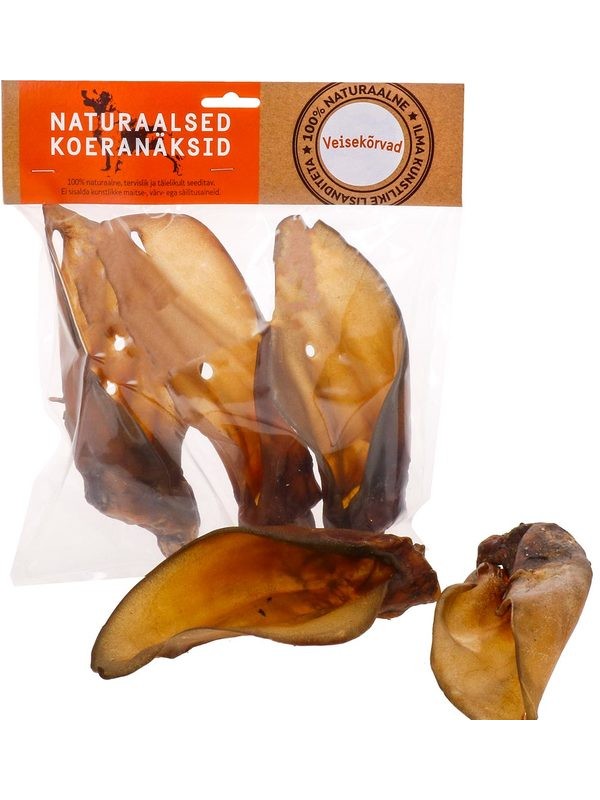 Naturaalne koera maius veise kõrvad lihaga n3