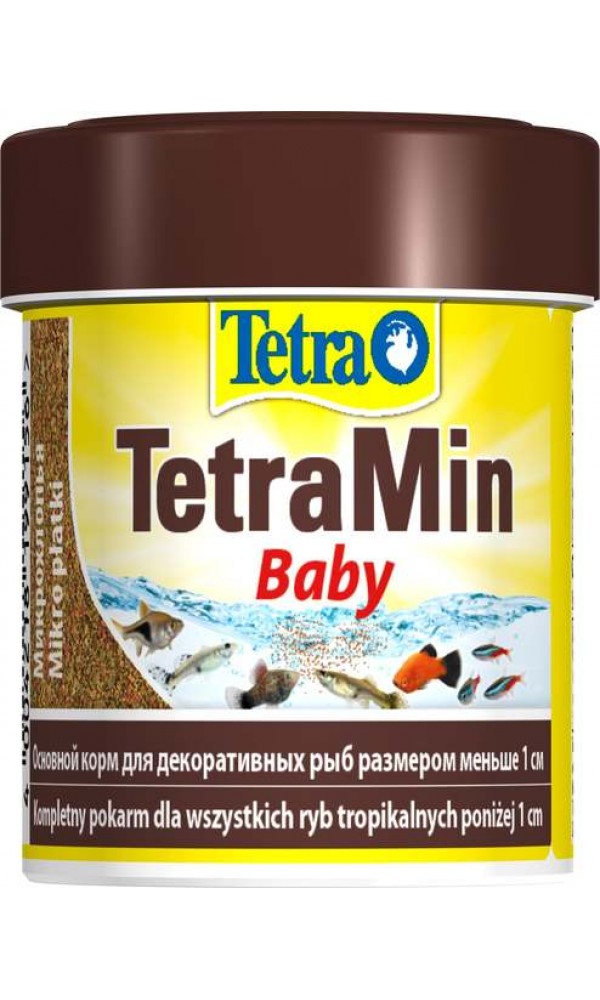 Tetra kalade täissööt tetramin baby 66ml