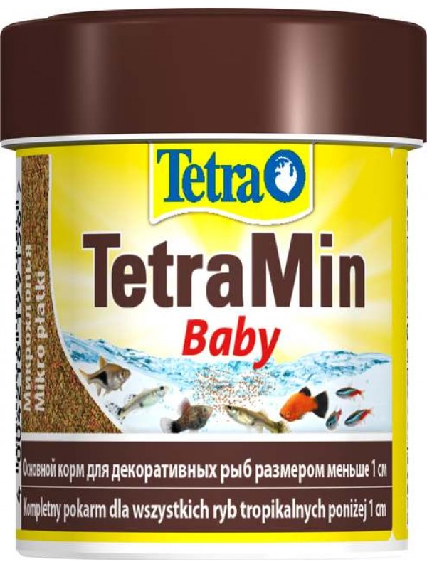 Tetra kalade täissööt tetramin baby 66ml
