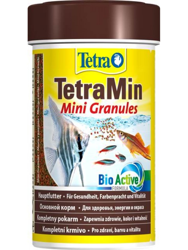 Tetra kalade täissööt tetramin mini granules 100ml