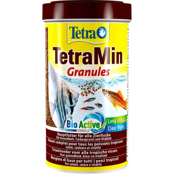 Tetra kalade täissööt tetramin granules 500ml