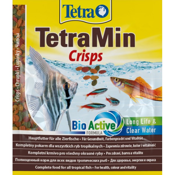 Tetra kalade täissööt tetramin crisps 12g