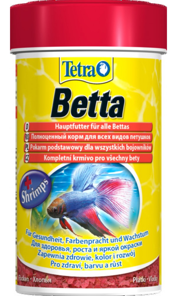 Tetra kalade täissööt betta 100ml