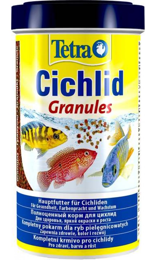 Tetra kalade täissööt cichlid granules 500ml #