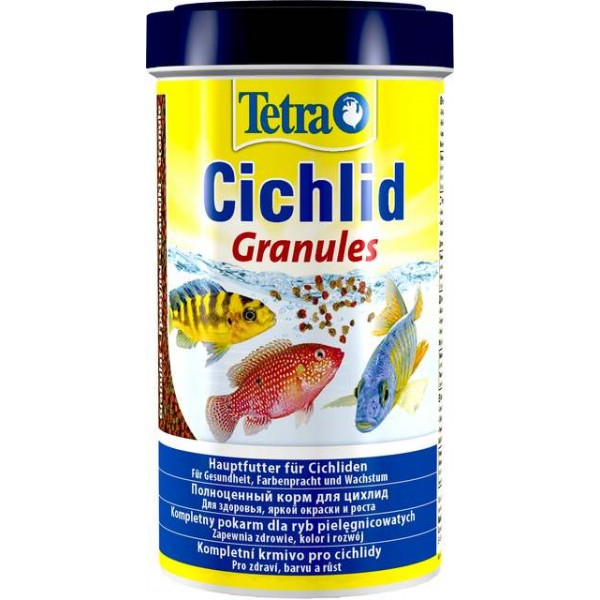 Tetra kalade täissööt cichlid granules 500ml