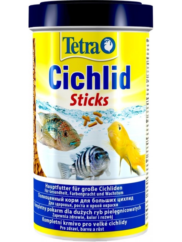 Tetra kalade täissööt cichlid sticks 500ml