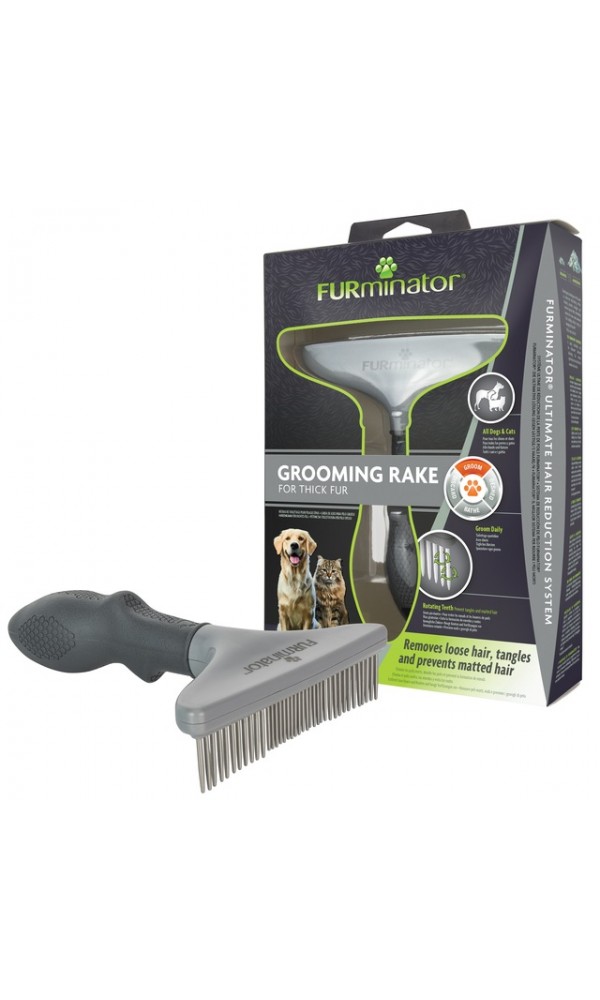 Furminator pöörlevate piidega kamm