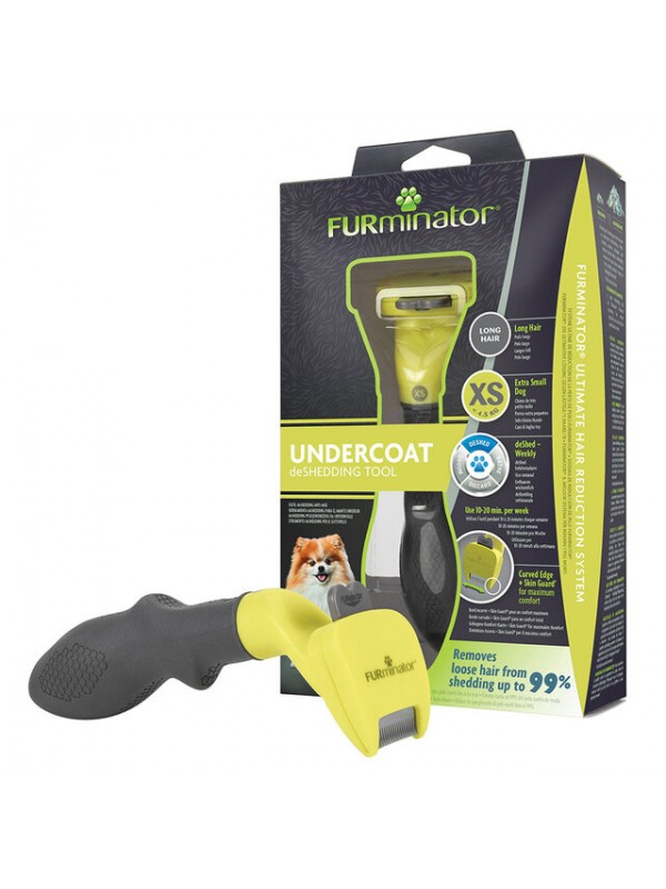 Furminator aluskarva kamm koer pikakarvaline xs #