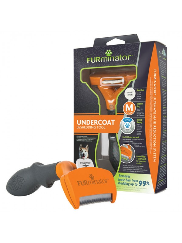 Furminator aluskarva kamm koer lühikarvaline m