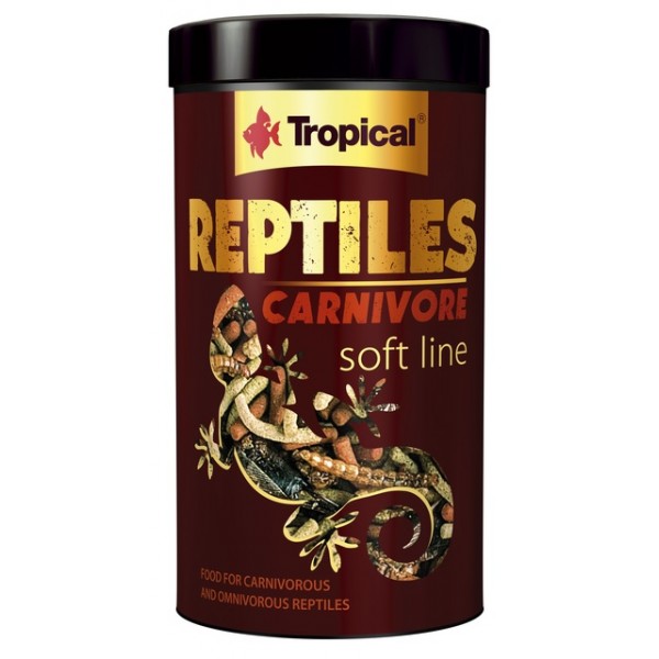 Tropical reptiilide täissööt carnivore 250ml