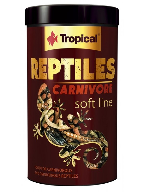 Tropical reptiilide täissööt carnivore 250ml