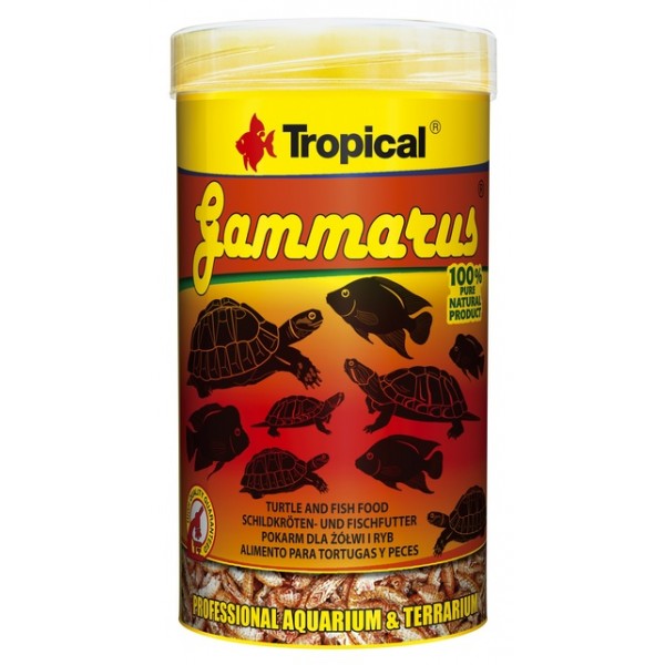 Tropical reptiilide täissööt gammarus 250ml