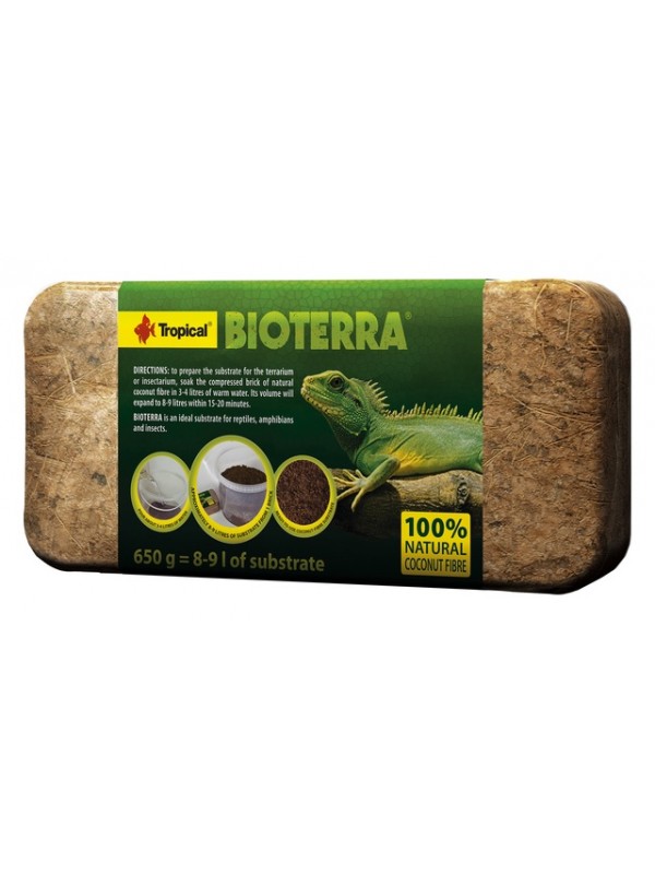 Tropical reptiilide allapanu bioterra 650g
