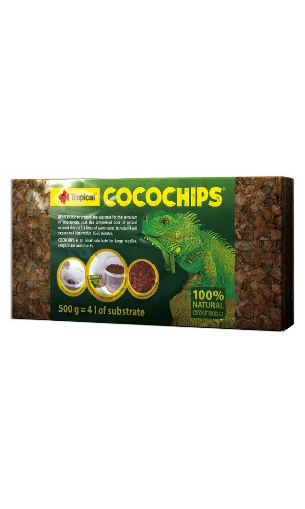 Tropical reptiilide allapanu cocochips 500g