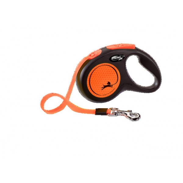 Flexi lintrihm neon s 5m oranž