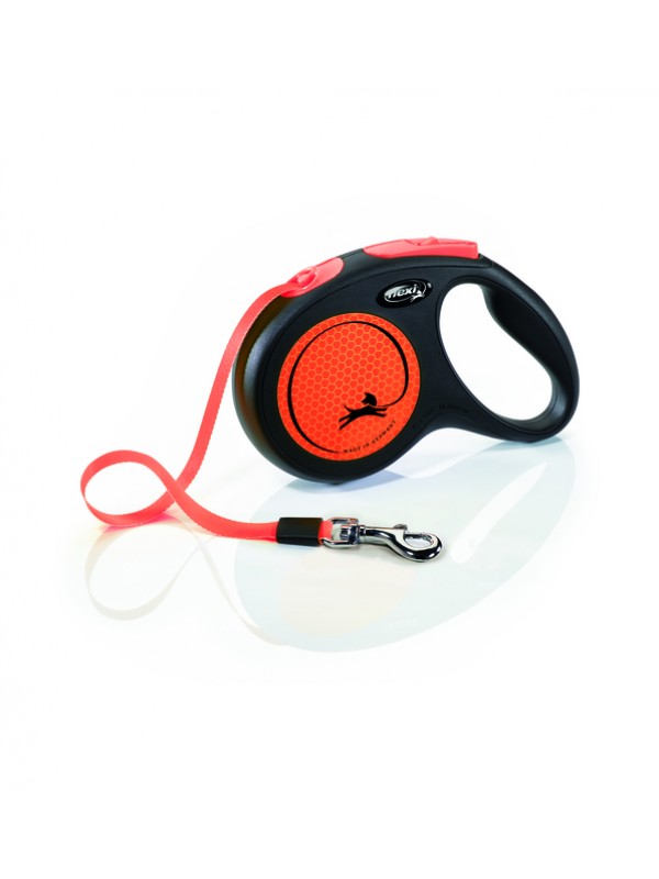Flexi lintrihm neon m 5m oranž