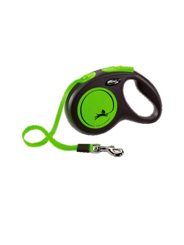 Flexi lintrihm neon m 5m roheline