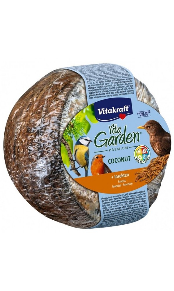Vitakraft lindude maius täidetud kookospähkel 1/2 200g