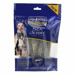F4d koera maius sea jerky skinny strips 100g