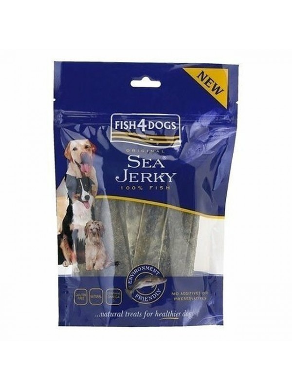 F4d koera maius sea jerky skinny strips 100g