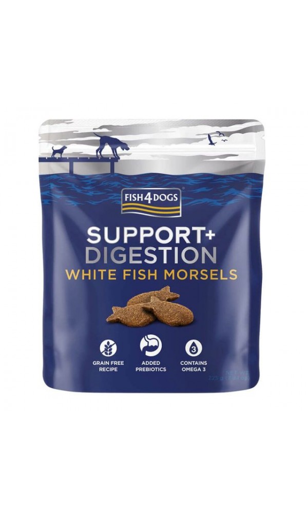 F4d koera maius white fish morsels digestion 225g