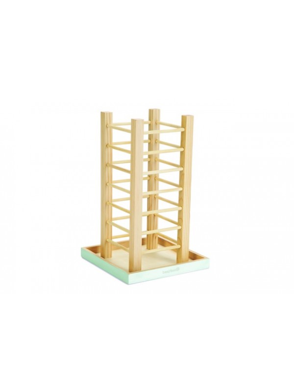 Beeztees väikelooma heinaküna puidust denga mündiroheline 35