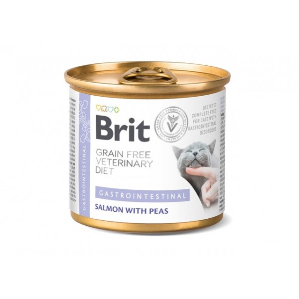 Brit gf ravitoit konserv kassidele gastrointestinal 200g