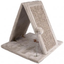 Flamingo kassi kraapimisalus greta kolmnurk 40x40x38cm