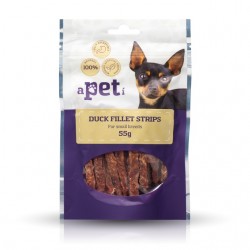 Apeti koera maius väike tõug pardifileeribad 55g