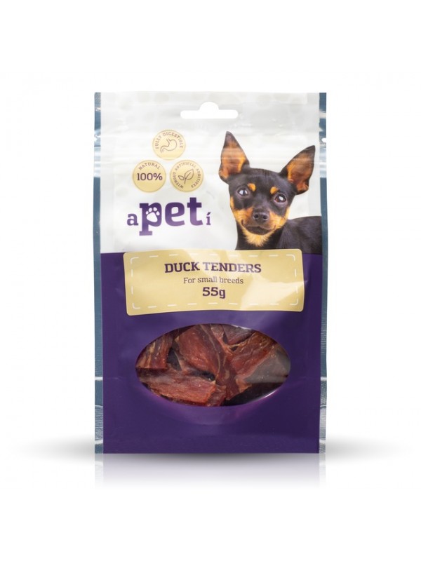 Apeti koera maius väike tõug pardilihalõigud 55g