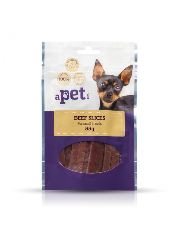 Apeti koera maius väike tõug veiseliharibad 55g