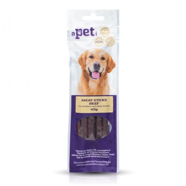 Apeti koera maius veiselihapulgad 45g